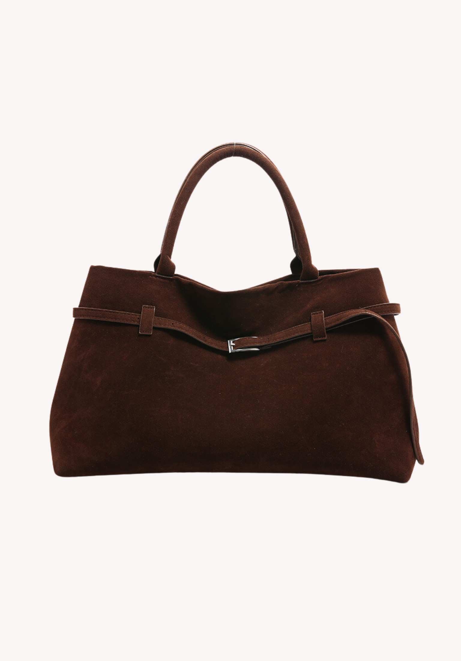 Suede Tote Bag