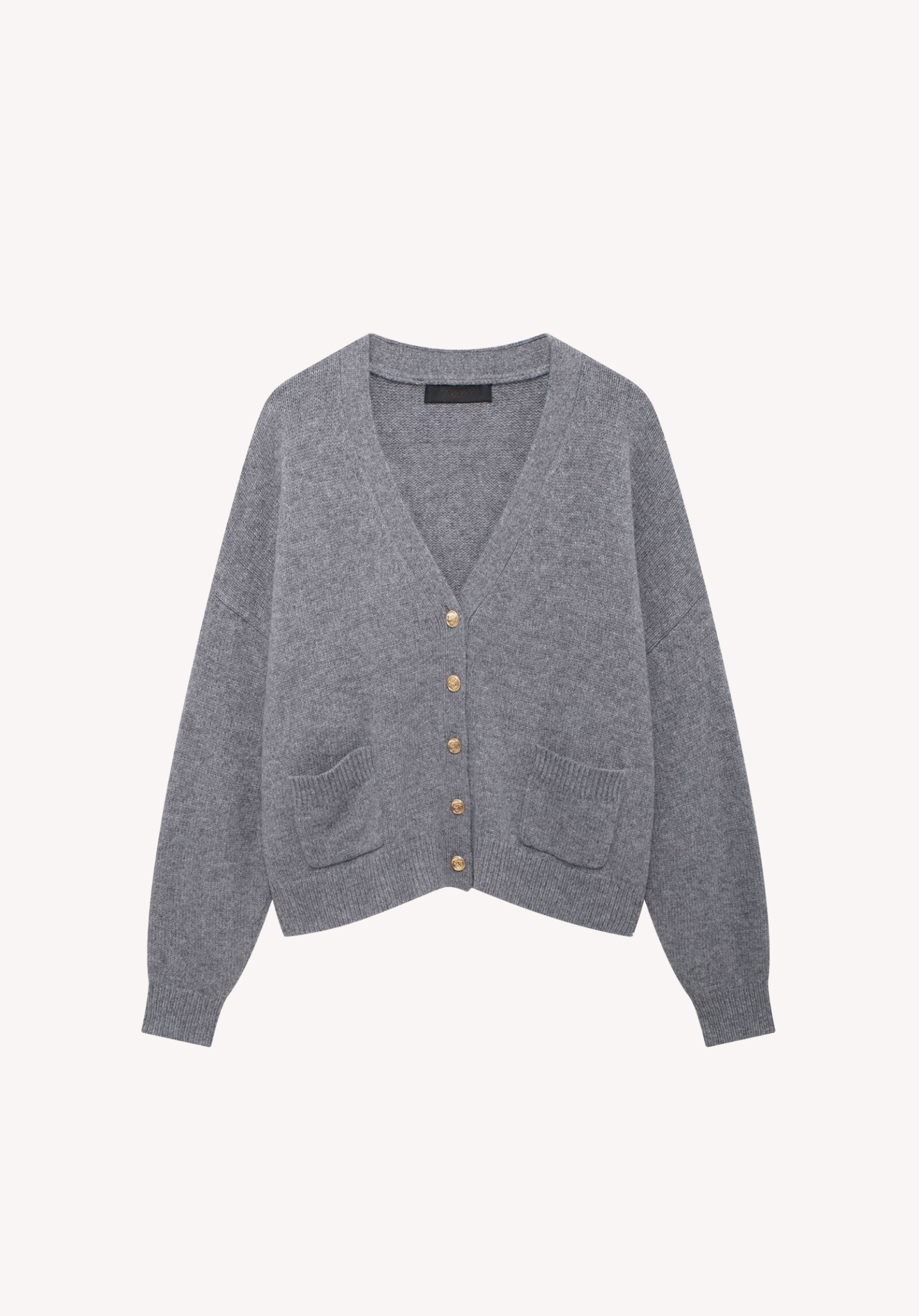 V-neck Knitted Cardigan®