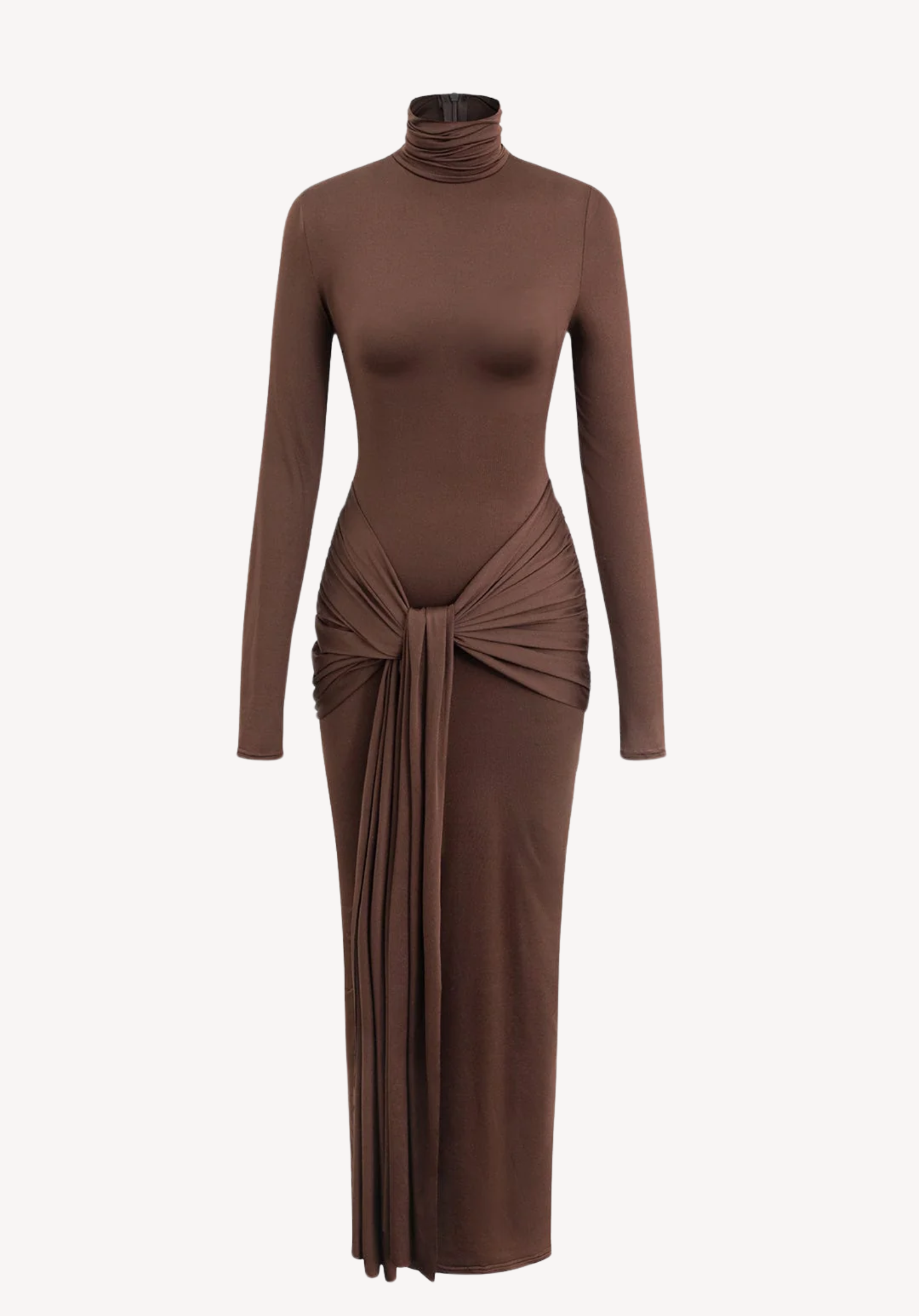 Wrap Ruched Maxi Dress®